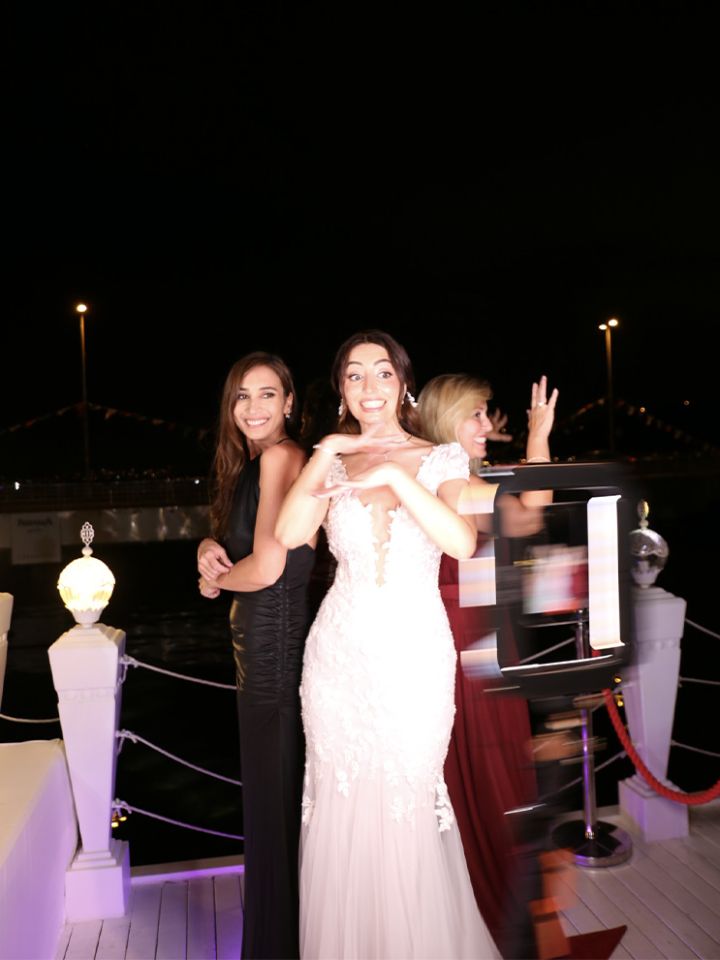 Nox Etkinlik Fotoğrafı - 360 video booth