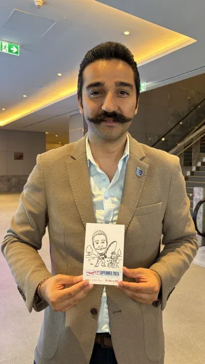 Nox Etkinlik Fotoğrafı - RoboSketch (robot ile karikatür çizimi)