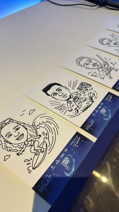 Nox Etkinlik Fotoğrafı - RoboSketch (robot ile karikatür çizimi)