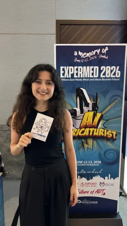 Nox Etkinlik Fotoğrafı - RoboSketch (robot ile karikatür çizimi)