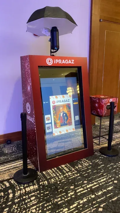 Nox Etkinlik Fotoğrafı - Yapay Zeka Mirror Booth (AI Mirror booth)