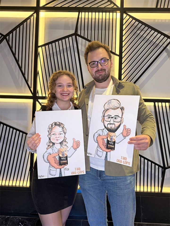 Nox Etkinlik Fotoğrafı - Canlı Karikatür Çizim
