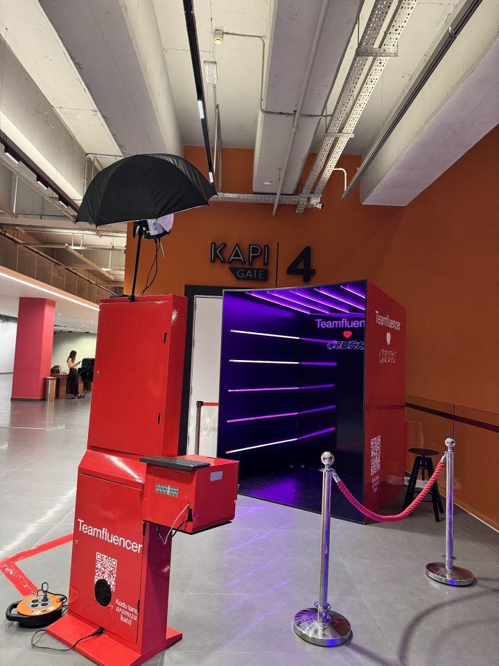 Nox Etkinlik Fotoğrafı - Fashion Booth (Işık Odası - Led Room)